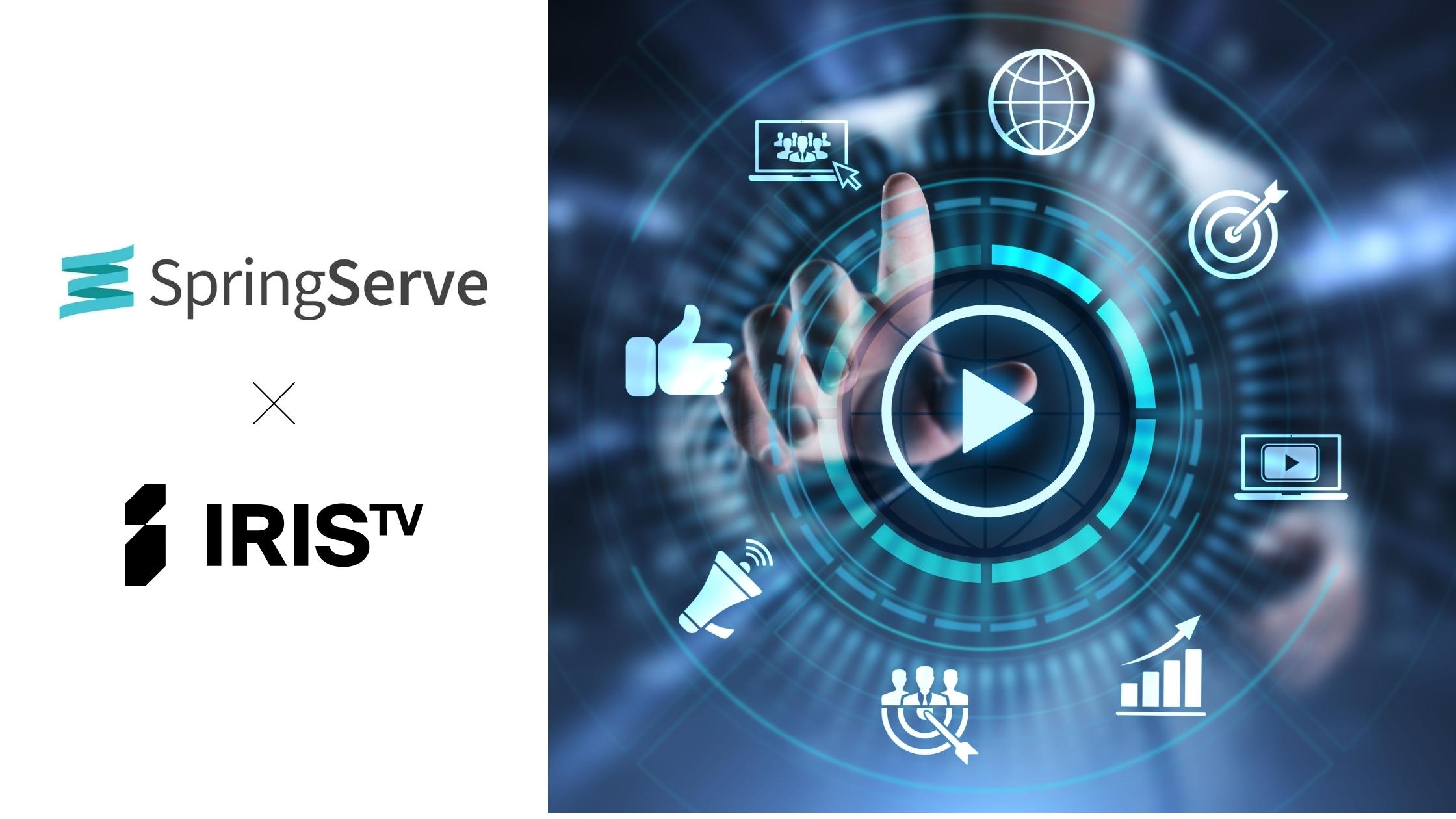 SpringServe integrates IRIS.TV for contextual targeting for direct deals